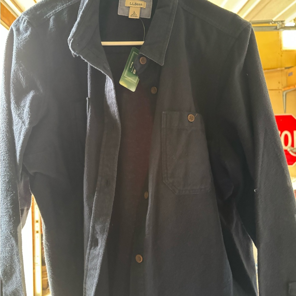 L.L. Bean Woman’s  Dark Blue  Shirt Jacket
